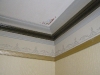 Decorative Stenciled finish onto the frieze