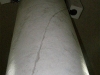 Marbling Column - Carrara stone decorative finish